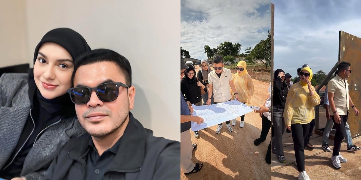 irish-bella-dampingi-haldy-sabri-pantau-proyek-kompak-dan-sukses-bersama